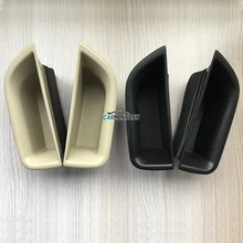 Автомобильная Передняя дверная ручка подлокотник контейнер держатель лоток коробка для хранения для Volvo S80 XC70 V70 Автомобильный Органайзер аксессуары для автомобиля Стайлинг