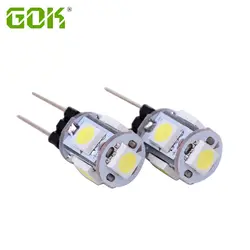 2 шт авто подкладке светодиодный свет ультра-яркий 12 v G4 светодиодный 5050 5SMD светодиодный автомобилей Чтение свет мини-небольшой G4 лампы