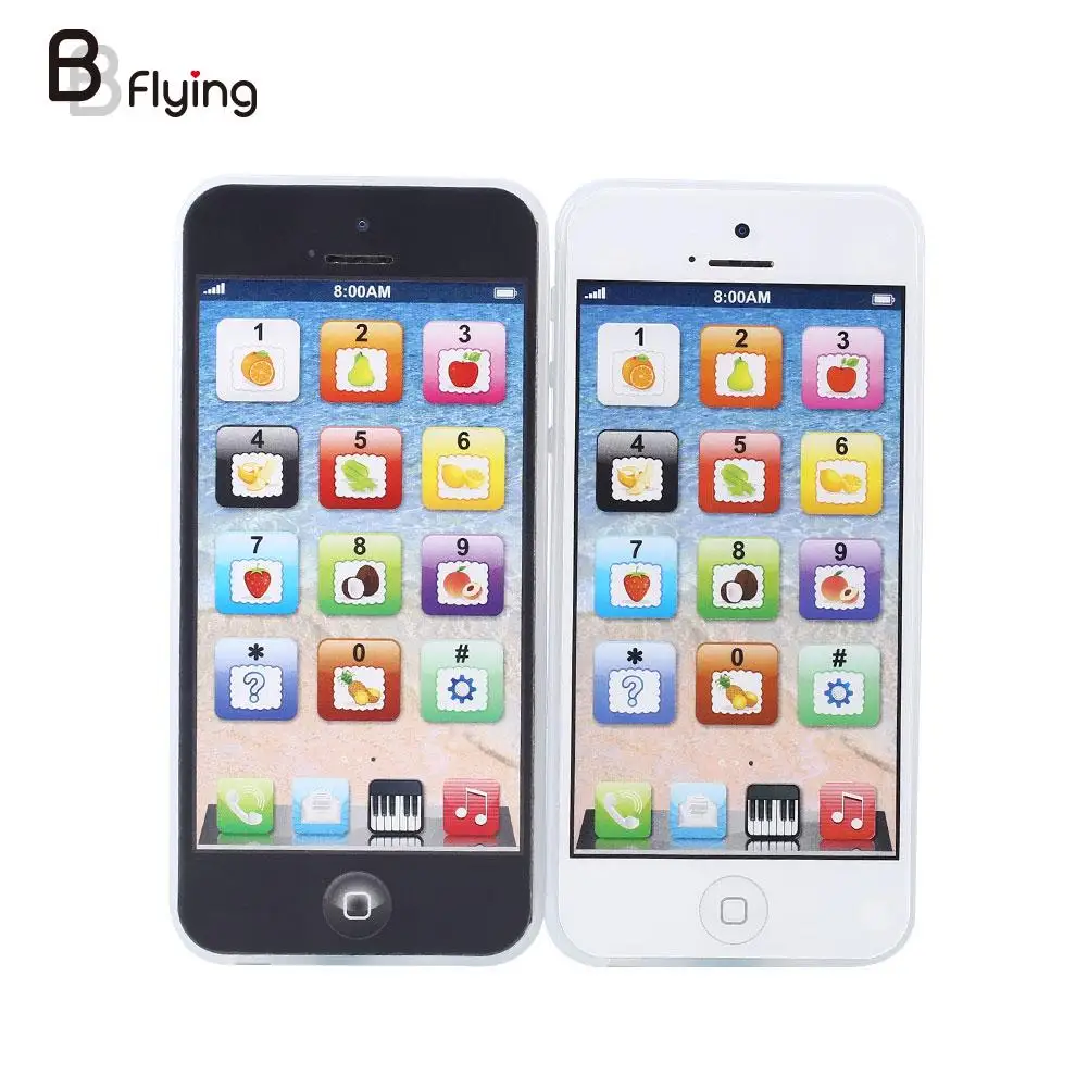 1pcs White Child YPhone Mobile Phone Educational Toy Gift 1pcs White Child YPhone Mobile Phone Educational Toy Gift