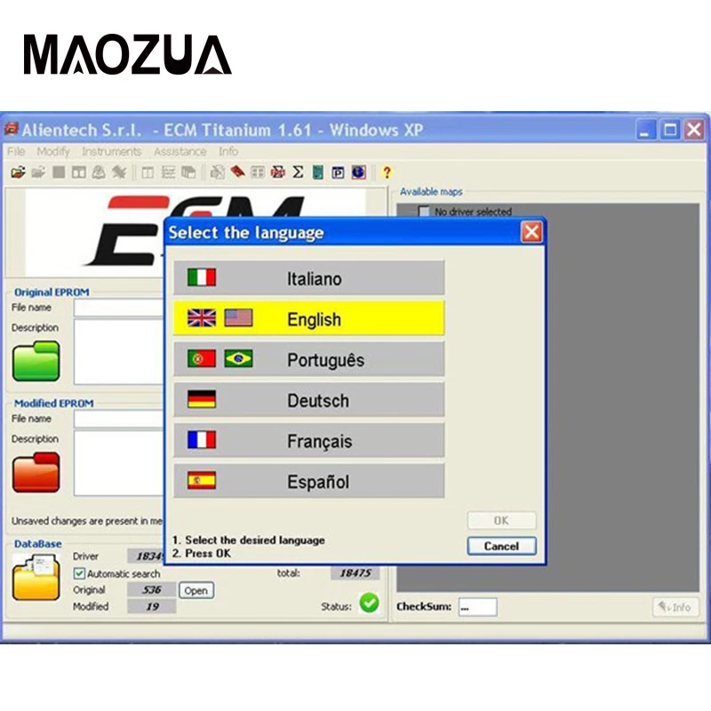 Maozua для KESS V2 и KTAG ECM TITANIUM 1,61 с 18259+ Драйвер ECM 26000+ программное обеспечение+ WinOLS V2.24 программное обеспечение