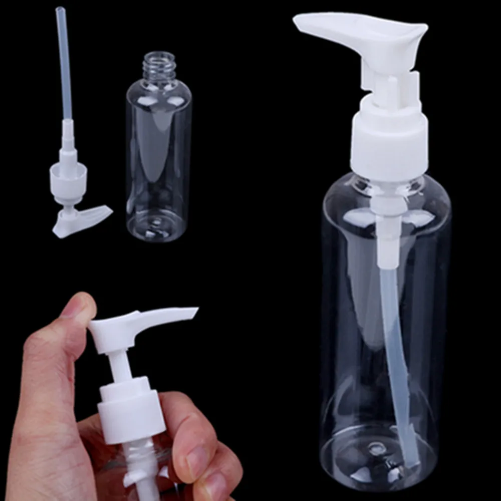 

100ml Empty Spray Bottle Transparent Cosmetics Plastic Travel Spray Bottle Perfume Atomizer Cosmetics Sub-bottle