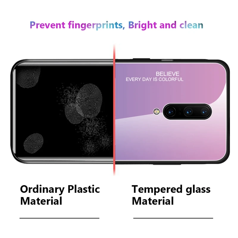 Роскошный стеклянный чехол для Oneplus 8 Pro 7t 7 Nord N10 5g N100 8pro 7pro Оригинальный One Plus