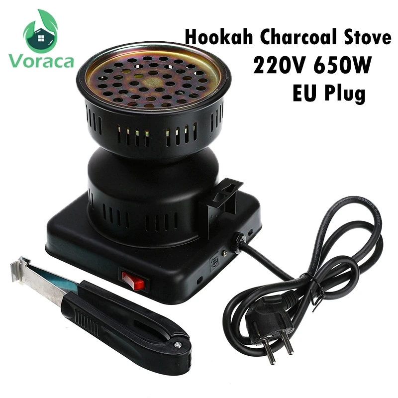 

Shisha Hookah Charcoal Stove Heater Coal Burner Hot Plate Chicha Narguile Accessories Electric Metal Smoking Pipes Charcoal 220V