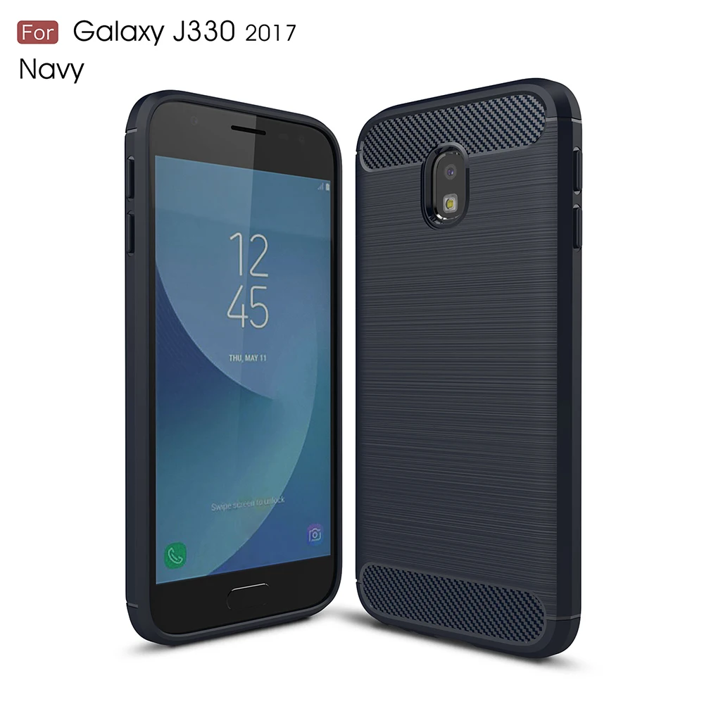 SM-J330FN Silicone Cover For 2017 J3 Samsung SM-J330G/DS Coque SM-J330F/DS Capa para Galaxy SM-J3300 protect case 5.0&quot |