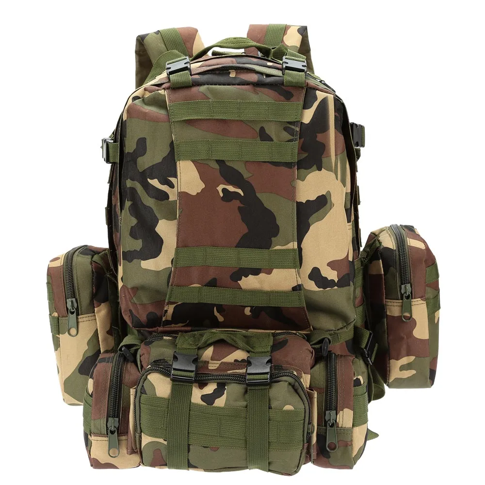 60л военный мужской рюкзак, тактический Камуфляжный Рюкзак, для спорта на открытом воздухе, для альпинизма, туризма, кемпинга, спортивная сумка, рюкзак для путешествий - Цвет: Color-7