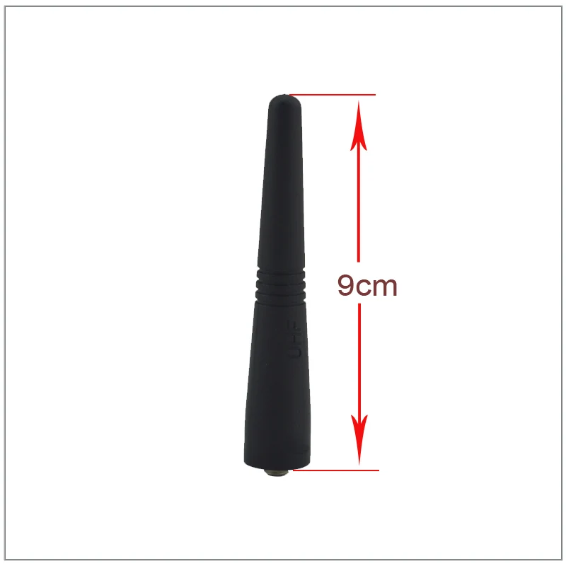 9 Cm Lunghezza Antenna Corta Pmae4003 Uhf Stubby Antenna 430-470 Mhz Gamma Per Motorola Gp328 Gp340 Gp328Plus Gp338Plus Gp344 Gp380