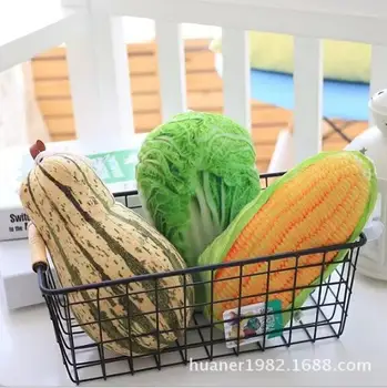 

Cartoon fruit and vegetable plush toys 15-25cm