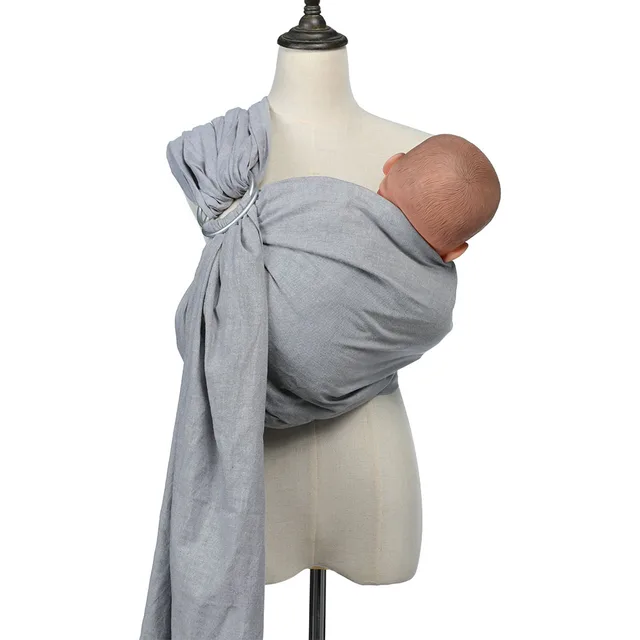 NEW 80 Line Fabric Breathable Baby Ring Sling Carrier Soft Baby Wrap For Newborns Best Shower