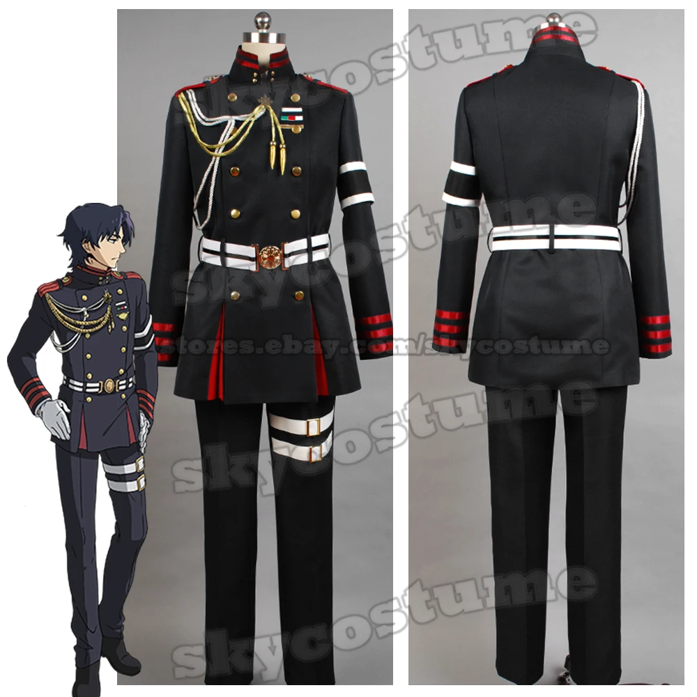 Аниме Seraph of the End косплэй костюм guren ichinose Косплэй костюм карнавальный костюм на Хэллоуин