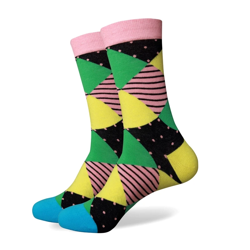 Match-Up Для мужчин цветные хлопчатобумажные носки много новых фасонов - Цвет: 270