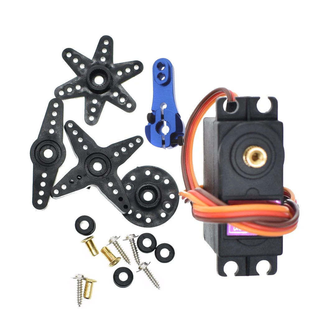 

MG946R mg946 RC Servo Gear Servo 55g Torque 13Kg Upgraded MG945 For RC Boat Car Airplane Heli Robot