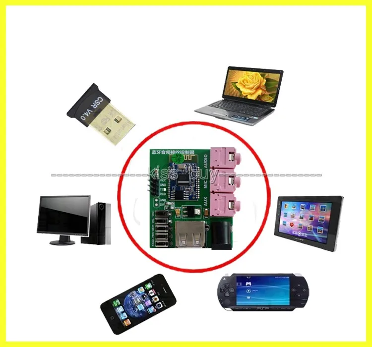BK8000L Bluetooth стерео аудио приемник плата беспроводной динамик DIY усилитель модуля