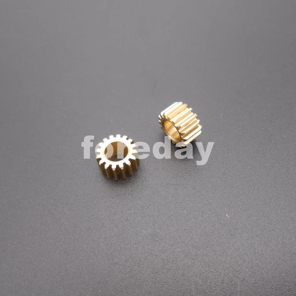 10PCS 16T Brass Gear 0.5 Modulus Teeth=16 Aperture 5mm 4.97mm Model Accessories 