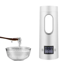 Электрический чайник, стеклянный портативный дорожный горшок для сохранения здоровья, мини-термос, умный чайник для термоизоляции, нагреватель, чашка