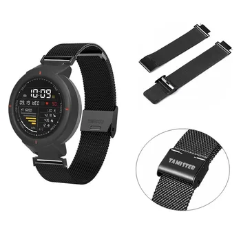 

Fashion Bracelet Milanese Magnetic Bracelet Replacement Band Strap For Huami Amazfit Verge 20x200mm Pulling Cord 30AP11