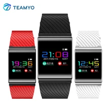 Teamyo X9 Pro Цвет OLED умный браслет часы крови Давление Кислорода Монитор Сердечного Ритма Смарт Браслет для iOS и Android