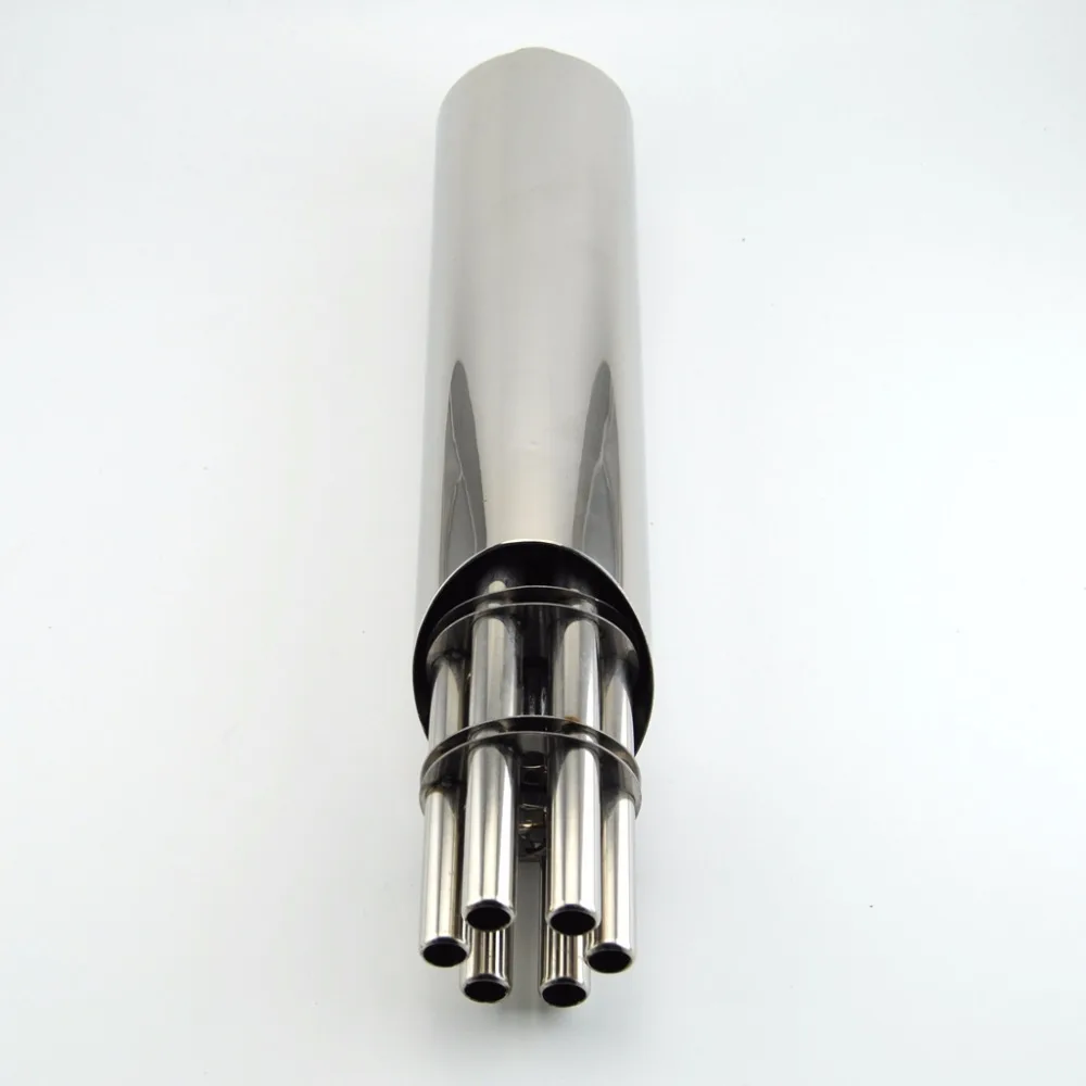 Мини пистолет Gatling глушитель выхлопных газов для скутера и мотоцикла GY6 JH70 CG125 EN125