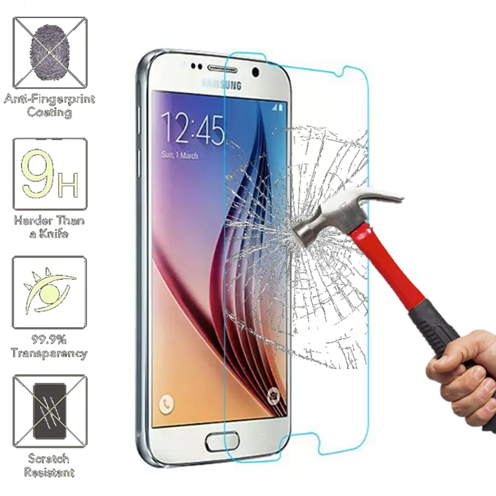 Защитное закаленное стекло для Samsung Galaxy A50 J3 J5 J7 2016 Защитная пленка экрана A3 A5 A7 A710