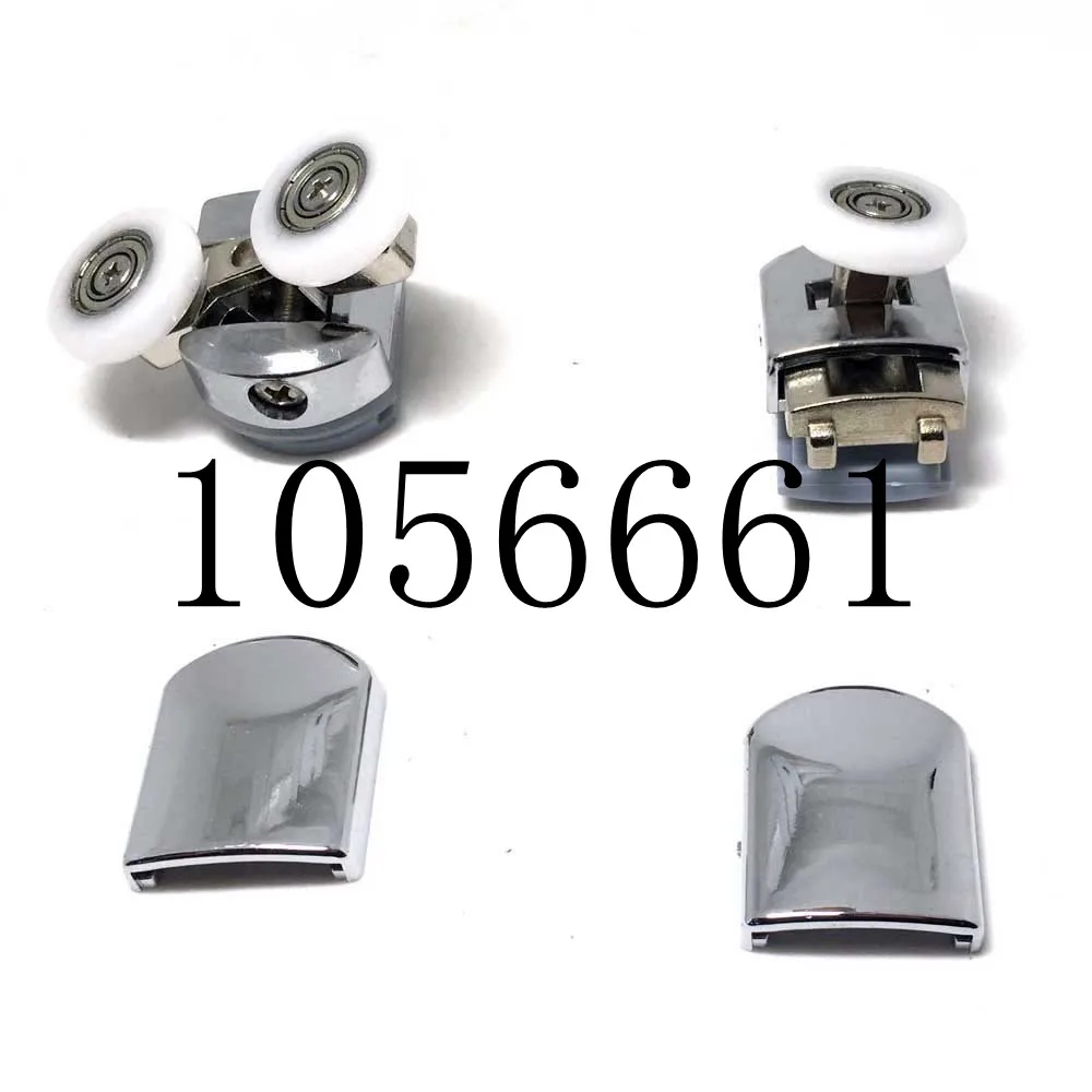 

Set of 8 Shower Enclosure Door Zinc Alloy Rollers/Runners/Wheels 23MM/25MM
