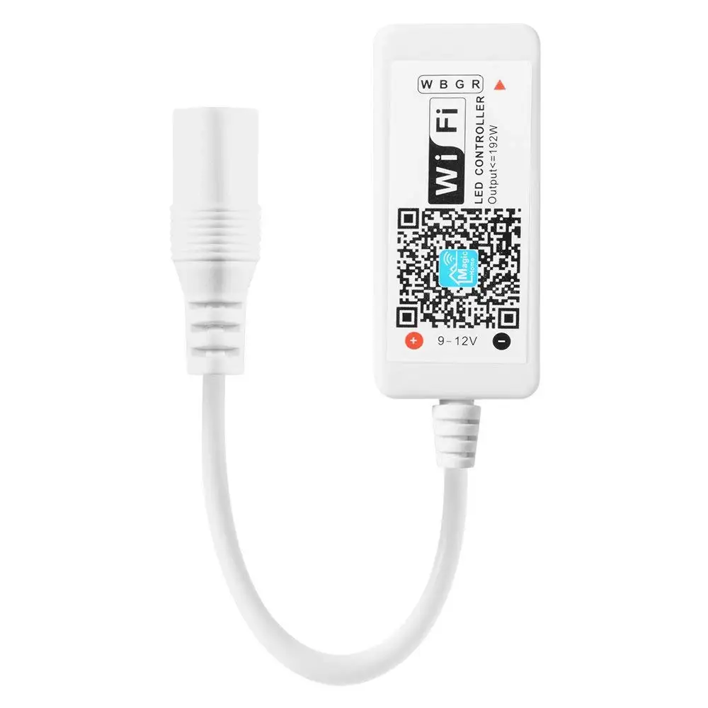 Миниатюрный контроллер для светодиодной ленты с Wi-Fi RGBW iPhone iPad Android смартфона