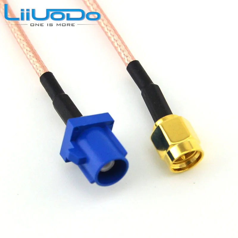 Adaptateur antenne Universe C/âble adaptateur ISO femelle vers 2/ m/âle DIN R/épartiteur antenne pour voiture Noir