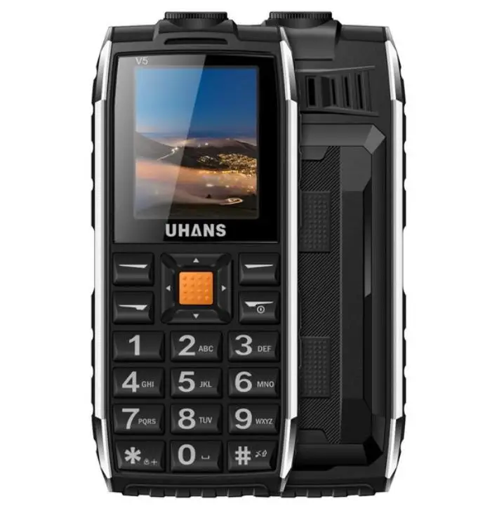 Uhans V5 мобильный телефон для пожилых людей ежедневно водонепроницаемый