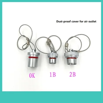 

Push and pull self-lock quickly unplug circular connector air plug 1 B/2B/0K dust cover