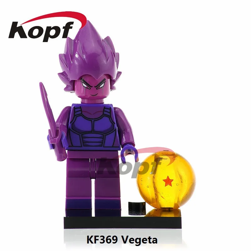 Одиночная строительных блоков Dragon Ball Z Majin Boo Android 16 Dyspo Kaio Shin Goku Ssj Xeno фигурки Детские модельные игрушки KF497 - Color: KF369 Without Box