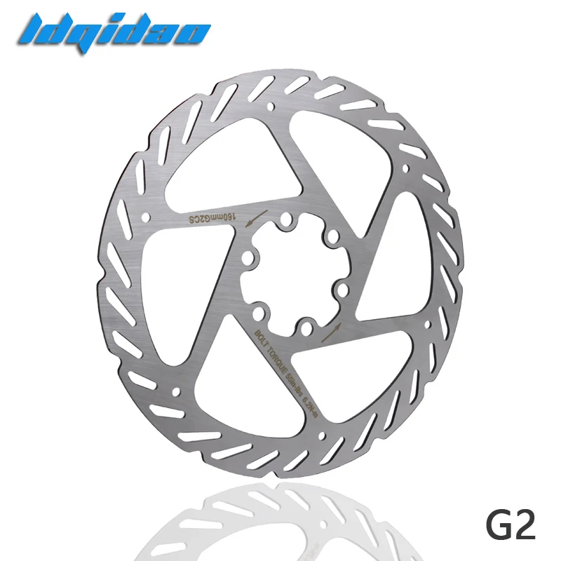 

1 piece Cycling hero Brake Rotors For Avid G2 Heat Shedding Bike Cycle 6" Disc Brake Rotor 160mm 6 Bolts T25 BB5/BB7