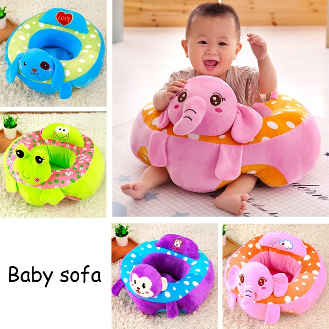 Cartoon Children Sofa Chairs Baby Support Seat Cute Animals Cartoon Children Sofa Chairs Baby Support Seat Cute Animals Shaped Infant Keep Sitting Posture