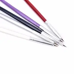 12 шт./компл. цветной дизайн ногтей ручка в виде расчески для муки тонкого помола карандаш для бровей рисования для точечного нанесения