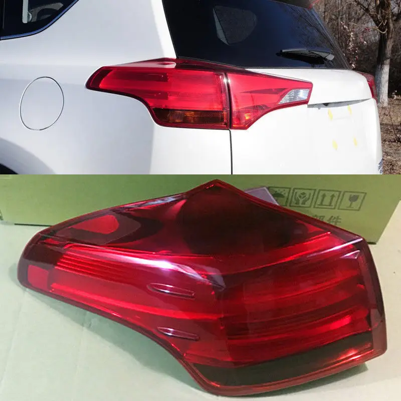 

Ownsun Rear Trunk Halogen Taillights Replacement Reflector Bumper For Toyota RAV4 2013-2015