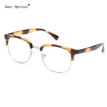 Gmei оптический T9209 Leopard Browline полный обод оправы для очков для мужчин и женщин очки