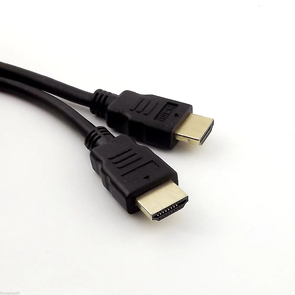 10 шт. 5FT 1 5 M 4 V HDMI Стандартный кабель Папа папа 1080P для 3D HDTV DVD ноутбука|male to male|male