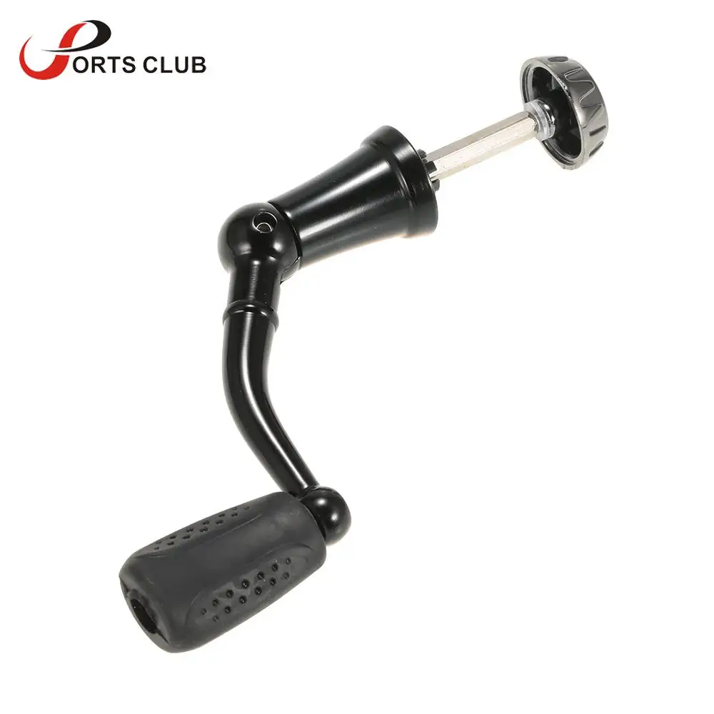 Lixada Aluminum Alloy Rotary Knob Foldable Power Fishing Reel Handle