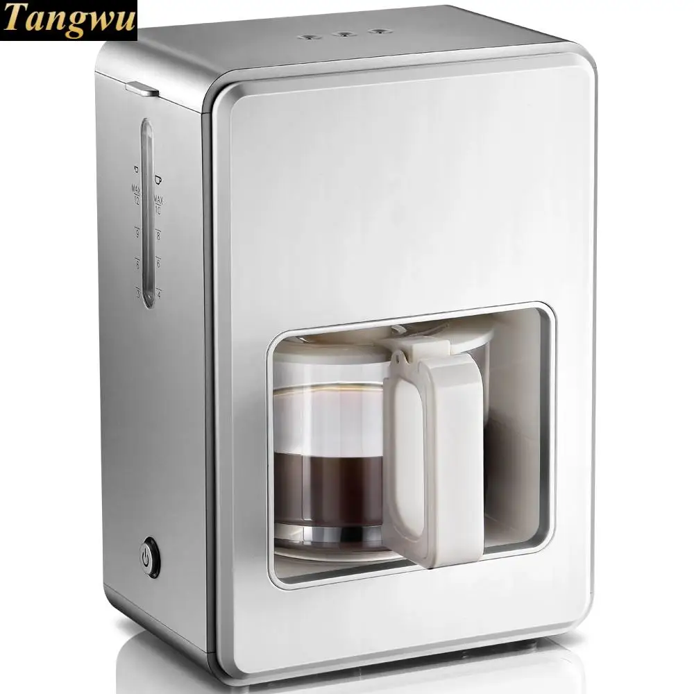 

coffee maker USES a small, fully automatic mini American drip cooking tea machine