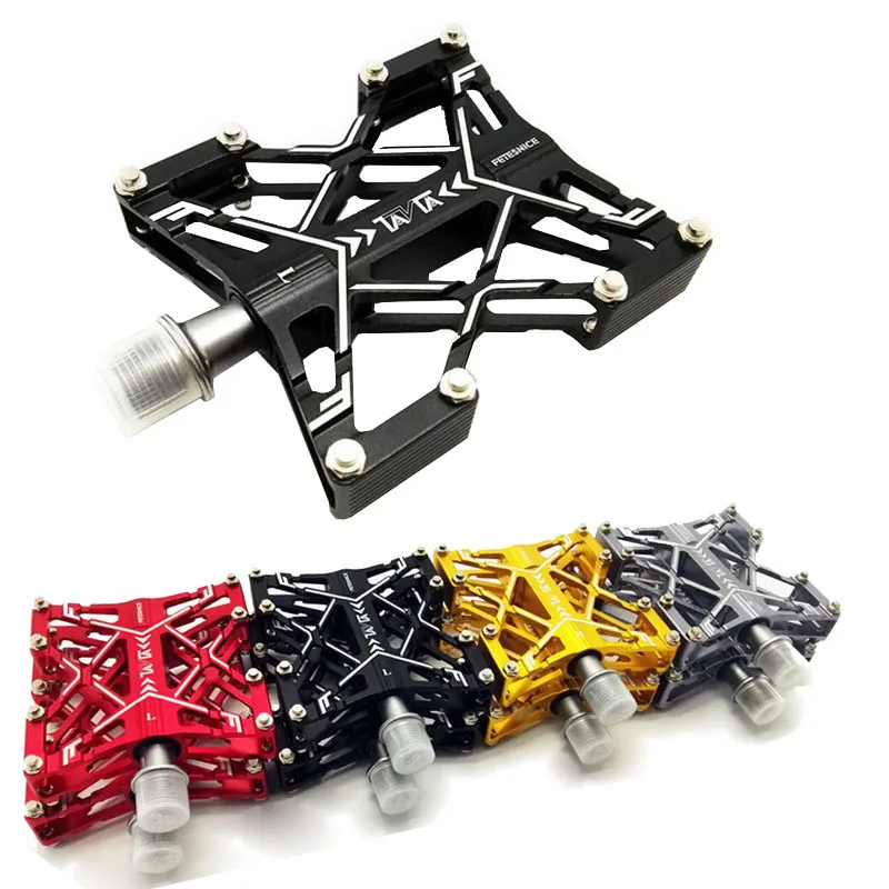 Bike Pedals Chromium Molybdenum Alloy Steel Shaft 9/16" MTB Pedals