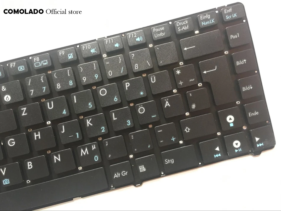 GR Germany Keyboard For Asus U36 U36J U36JC U36R U36S U36SD U36SG U36SD-A1 black keyboard GR Layout (2)