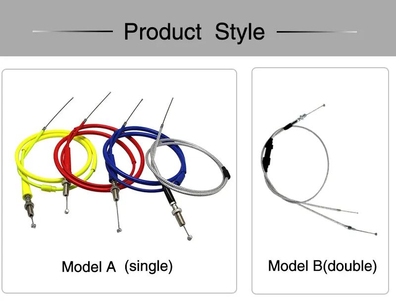 ZSDTRP 1 шт. 5 шт. 10 шт. акселератора мотоцикла линии дроссельной заслонки кабели Сталь для 50cc 70cc 90cc 110cc 125cc грязи велосипедный карбюратор