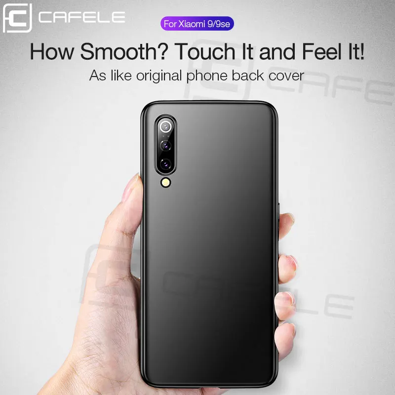CAFELE Soft Case for Xiaomi Mi 9 Cover Silicone TPU Smooth Ultra Thin Fashion Case For Xiaomi Mi 9 Light Weighted Candy Color