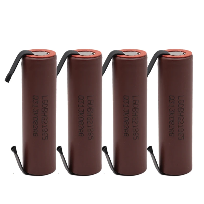 Оригинальная батарея высокого качества 18650 HG2 3000mAh 3 7 V литий ионная