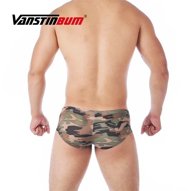 Нижнее белье VANSTINBUM мужское с низкой посадкой камуфляжное дышащее| |