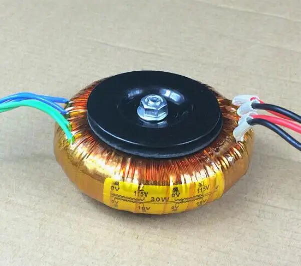 

8V+8V OR 16V+16V 220V input copper custom toroidal transformer 30VA for power supply amplifier