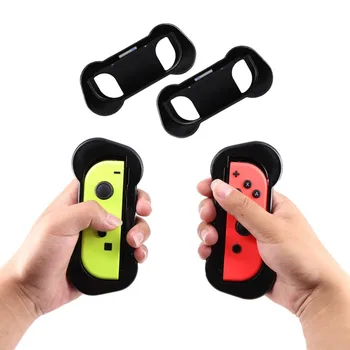 

1Pair Joystick Controller ABS Hand Grip Stand Holder for NS NX Nintendo switch joy-con Game Accessories Black