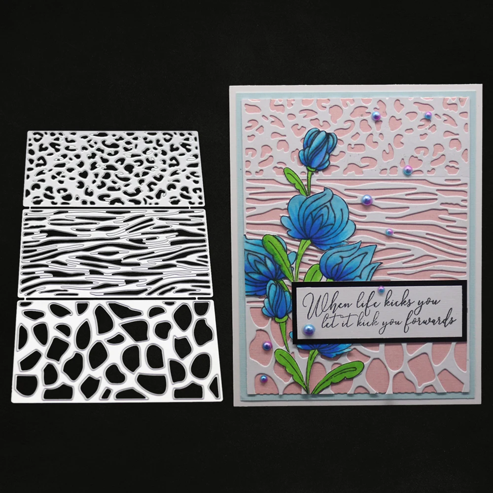 

Irregular Background/Envelope Background Craft Die Metal Stencil Cutting Dies Stamps DIY 3D Scrapbooking Photo Card Making