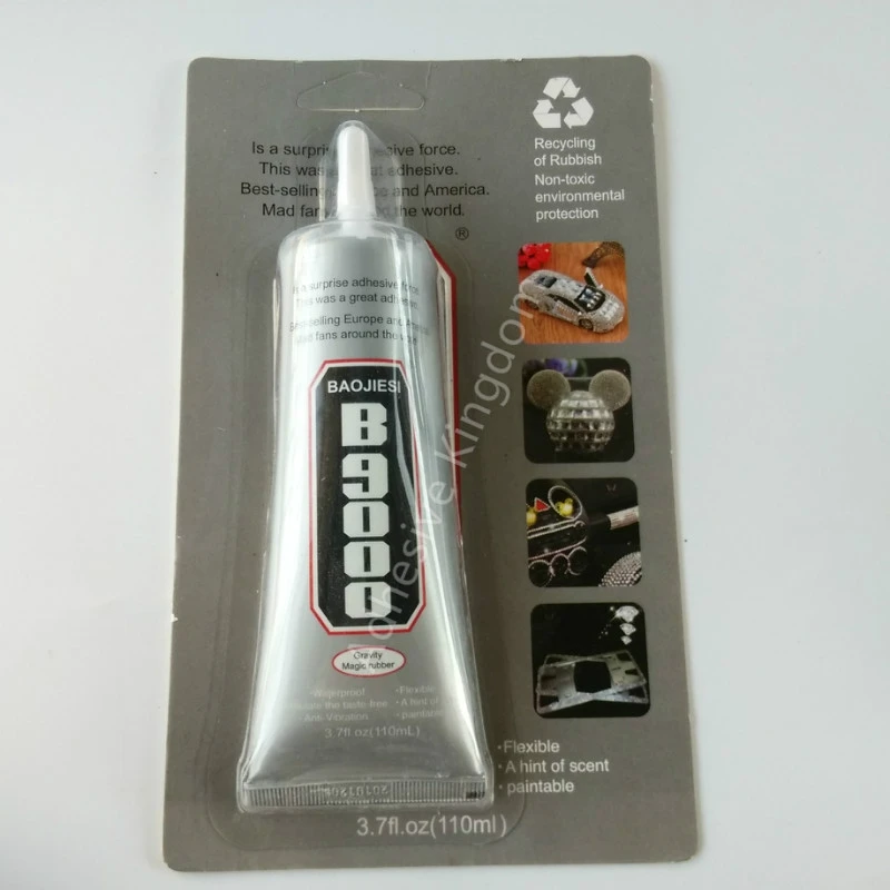 Быстросохнущий клей 110 мл B9000 высокотемпературный стойкий эластичный для Быстросохнущий клей 110 мл B9000 высокотемпературный стойкий эластичный для