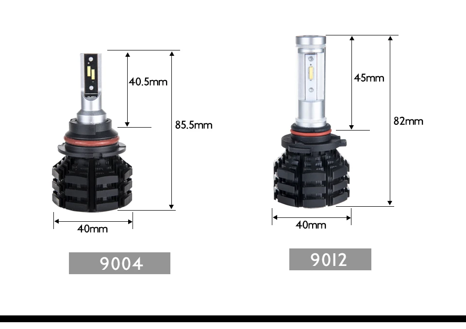 H7 светодиодный H4 фар автомобиля 50 Вт 10000LM H15 H1 H3 H11 9005 9006 H8 H9 9004 9007 9012 PSX24 PSX26 2200K 3200K 6500K 8000K CSP ампулы