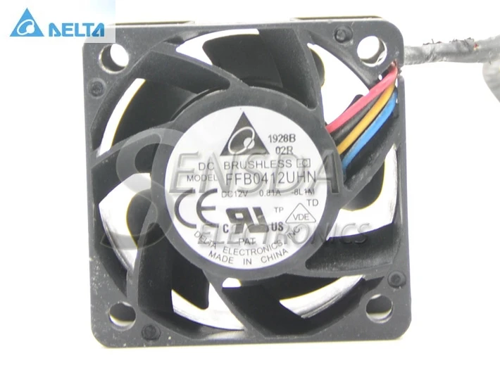 

for delta FFB0412UHN 4028 4cm 40mm DC 12V 0.81A PWM intelligent speed control Server Inverter Cooling fan