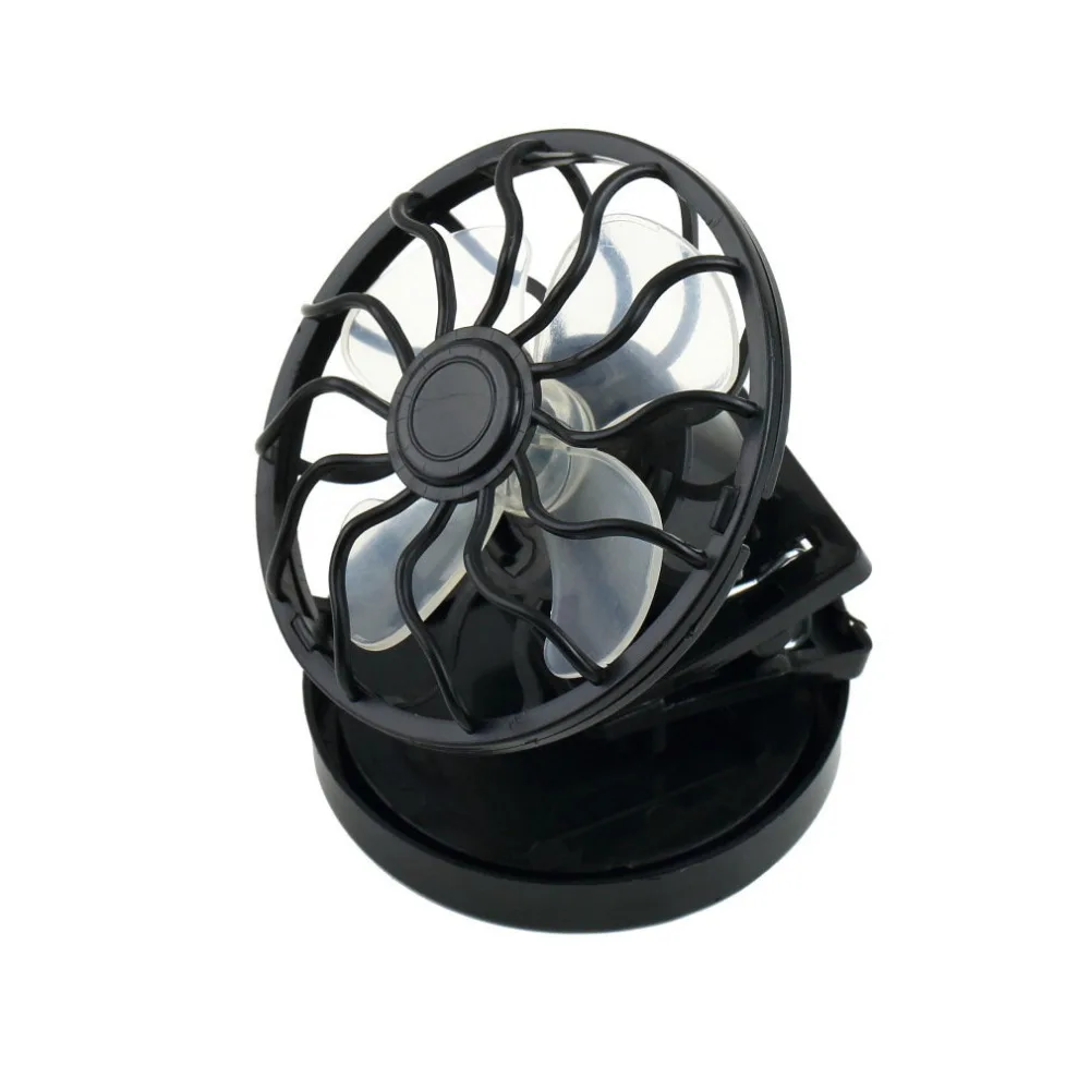 

2019 Clip-On Solar Cell Fan Sun Power Energy Panel Cooling Electric Sun Cooling Clip fan Energy Saving For Gaming Camping
