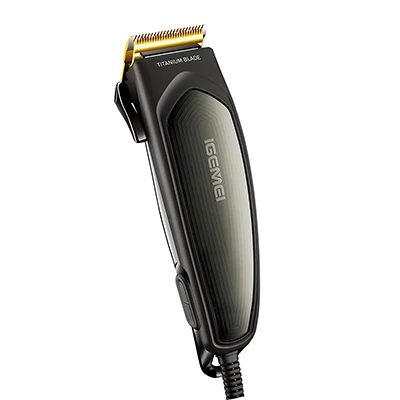 

Powerful corded hair clipper Professional hair cutter for men adjustable electric hair cutting machine hair cut titanium blade